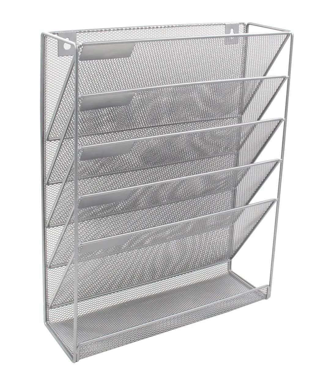 Nivel 5 De La Pared Oficina Organizar De Metal De Malla De Multi