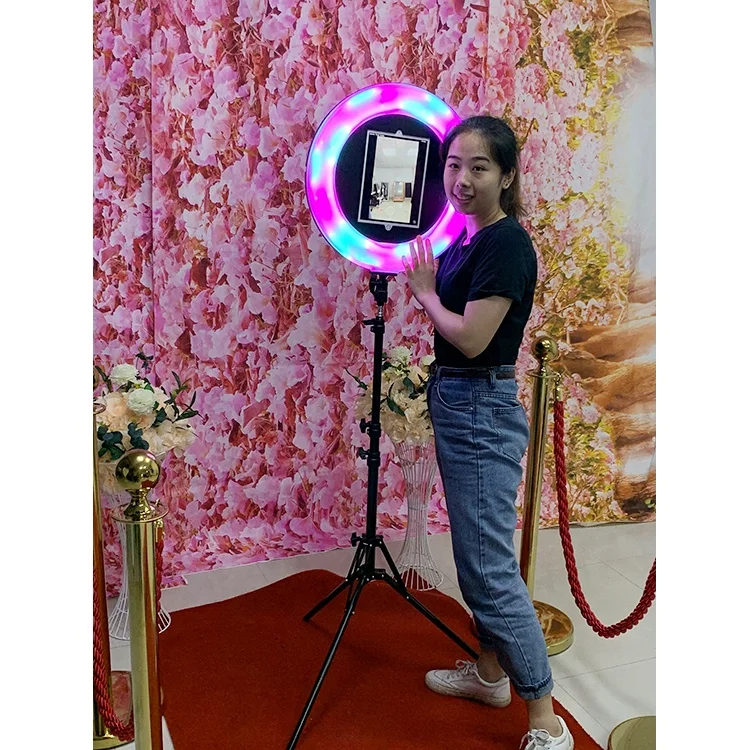Lantern Handheld Custom Ring Ipad Photo Booth Ringlight Ipad Photobooth