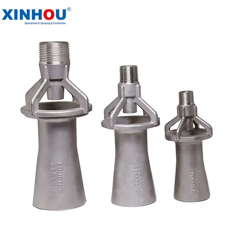 Xinhou Eductor Venturi Nozzle,Ss316 Stainless Steel Liquid Mixing