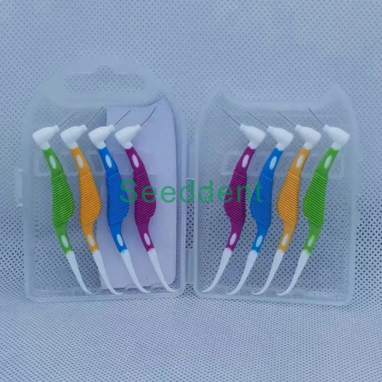 Interdental Brush 0.7mm Rubber Interdental Brush Orthodontic