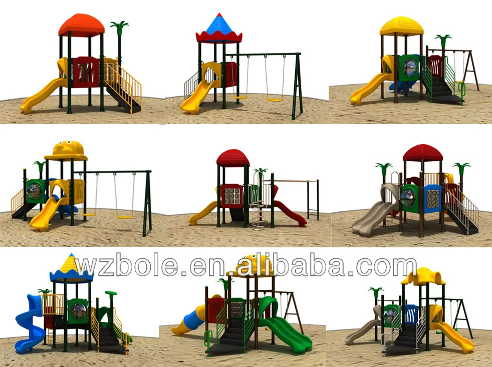 Bole Outdoor Preschool Playground Equipment Used Commercial Playground