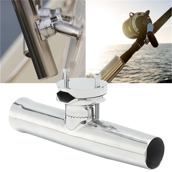 Stainless Steel Marine Hardware Boat Yacht Stand Fishing Rod Holder