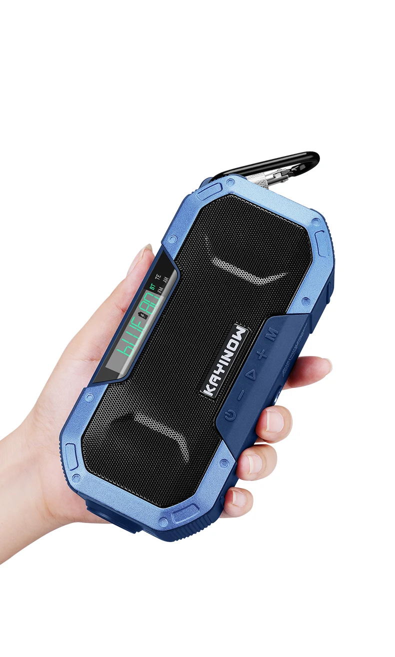 Solar Speaker Bluetooth Speaker 5000mA Capacity Radio Speaker - ANKUX.COM