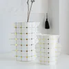 New design flower vase handmade art paper craft vase household decoration mate
