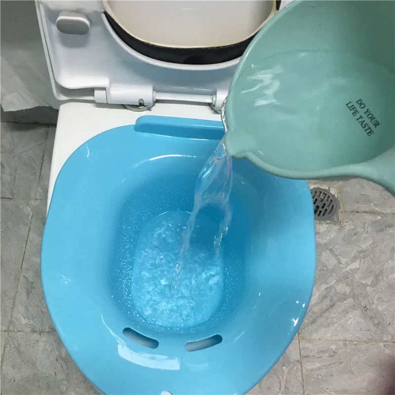 Portable Sitz Bath Seat Sitz Bath Tub With Custom Packaging Paper Box