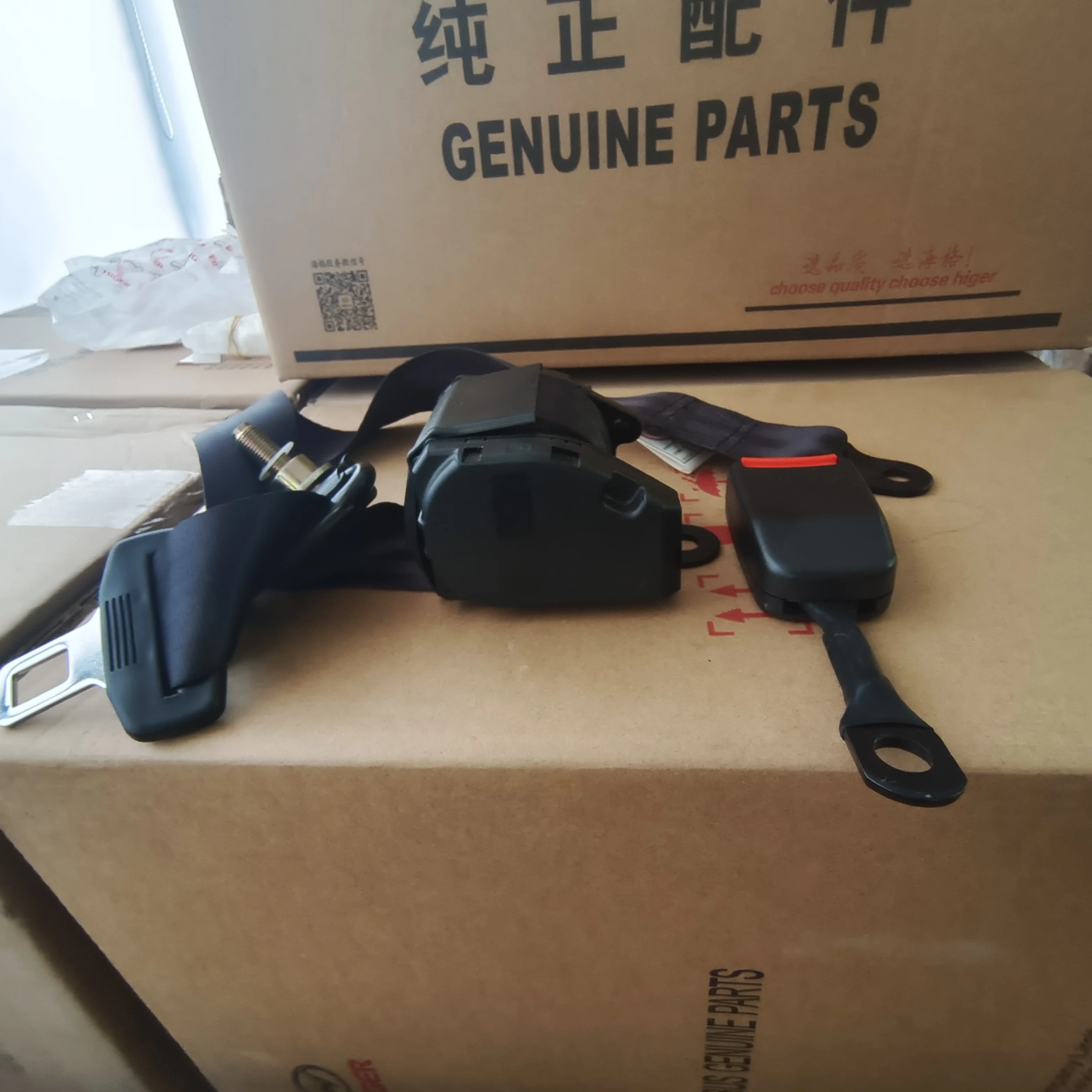 Supplier Higer Buckle 3 Point Assy Car Seat Belt For Bus China Nylon