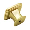 Good design golden square single hole one way furniture door handle