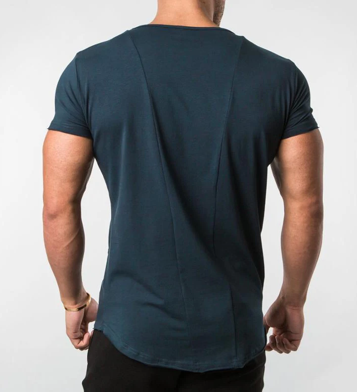 3070 Embroidery Gym Tshirts Off Shoulder T-shirts For Male - Buy ...