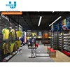 Custom Running Sports Store Design Display Furniture Sports Showroom Interior Design