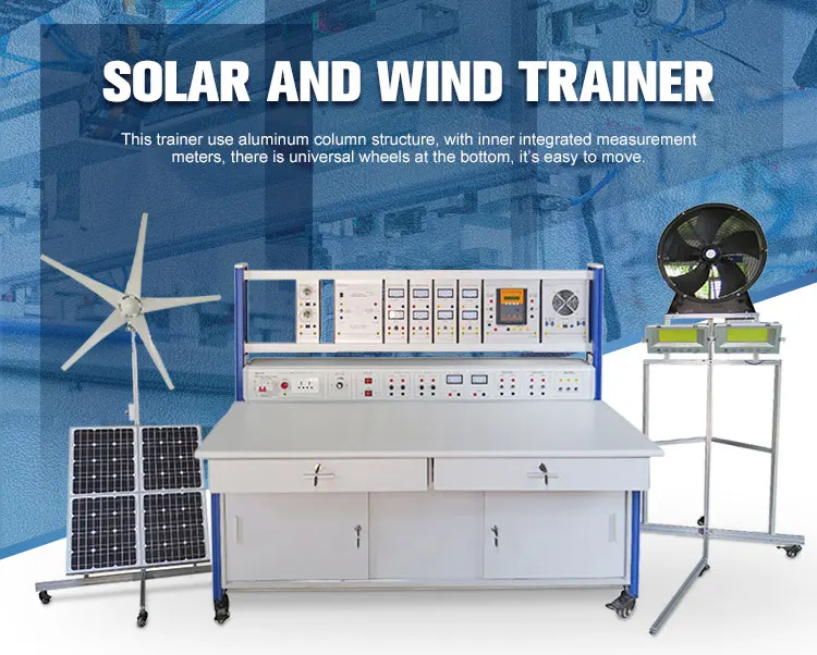 Wind Power Generation Training System Trainer Educational Lab Equipment