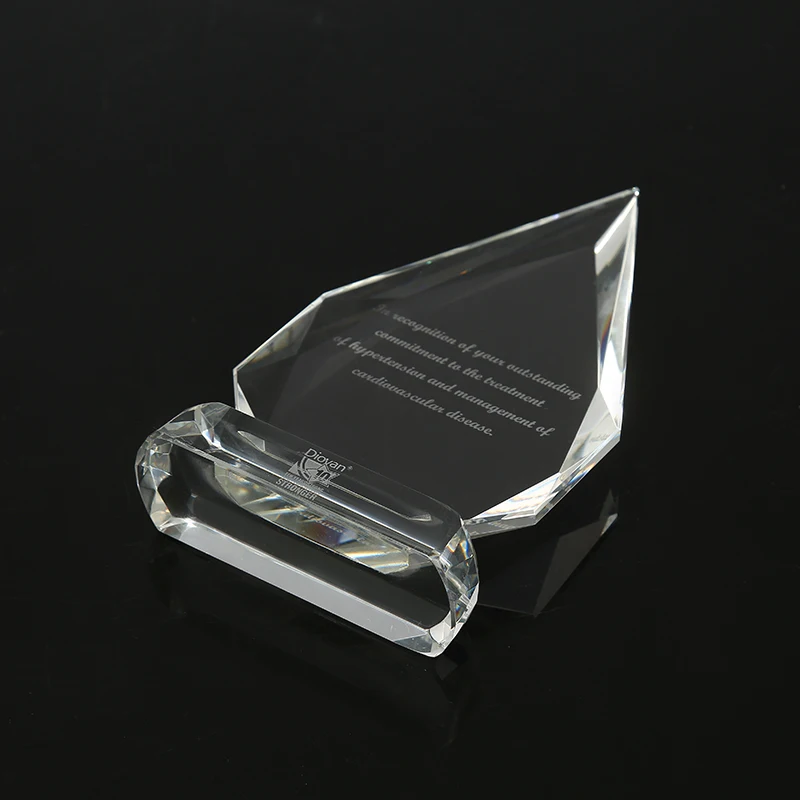 Cj-transparent High End Quality Custom Craved Crystal Awards And Trophy ...