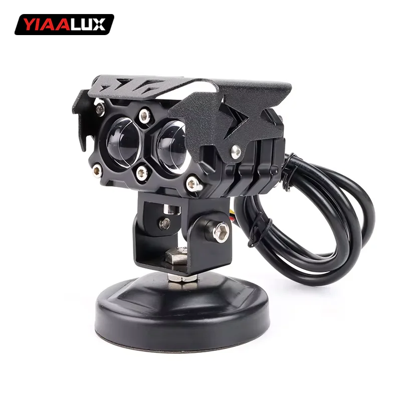 Professional Manufacturer 40W Auto Working Head Light Retro Motorcycle Headlights With Switch Flashing details