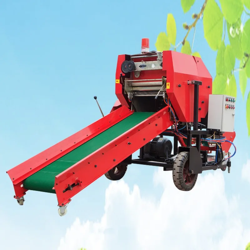 新作入荷得価】 サイレージベーラー農業機械自動農業マルチングヘイベーラー Buy Automatic Packing  Machine,Hydraulic Baler,Self-powered Square Hay Baler Product