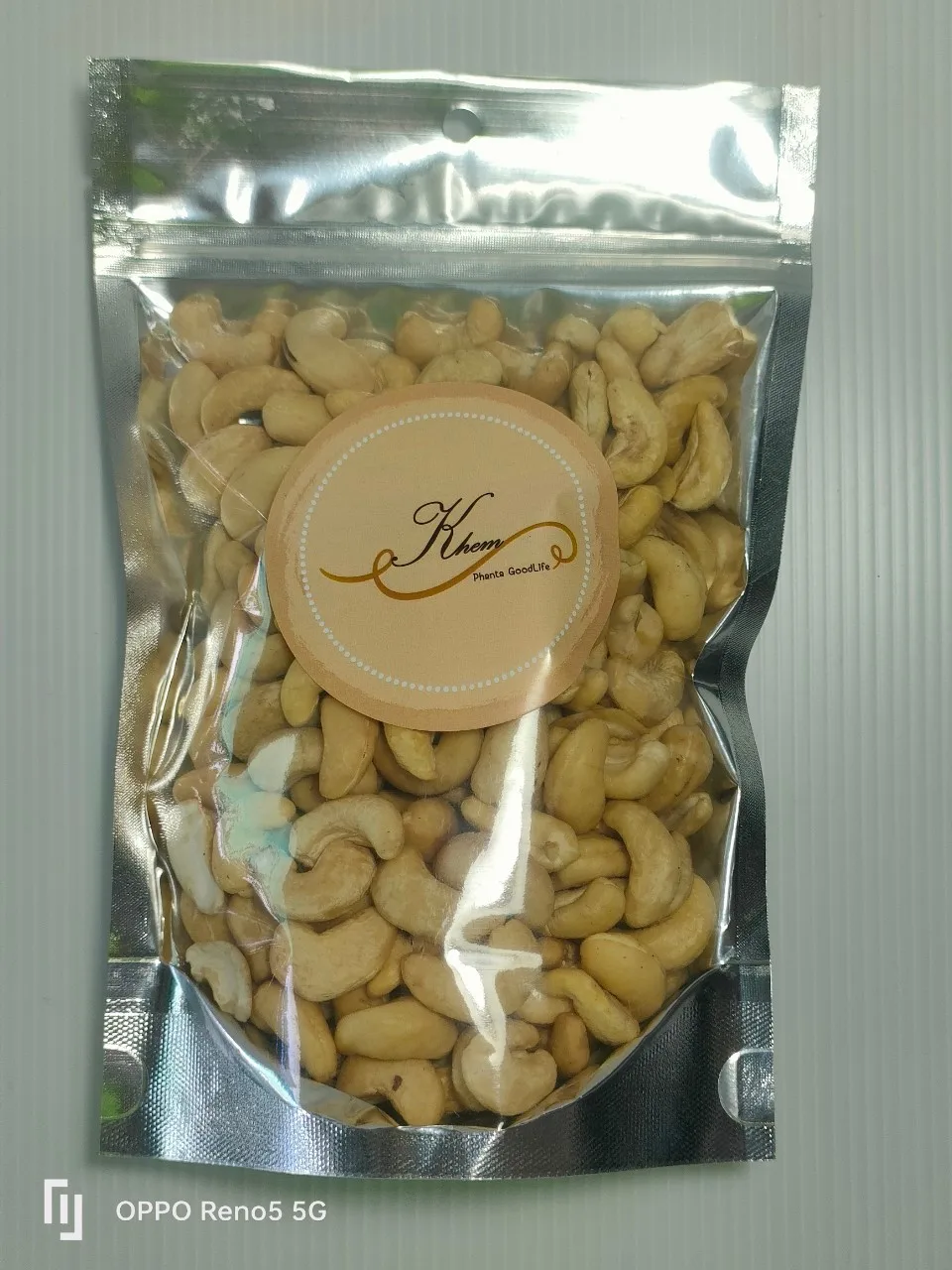 Shelled Cashew Nuts 1 Kg.roasted With Salt Good For Blood Circulation