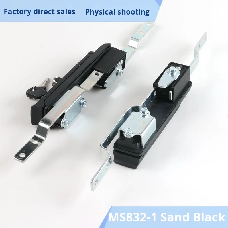 Cabinet Locks MS832-1 MS833-1 Sky Ground Handle Rotation Type Electrical Box Door Locks for Decorations Cut Processing factory