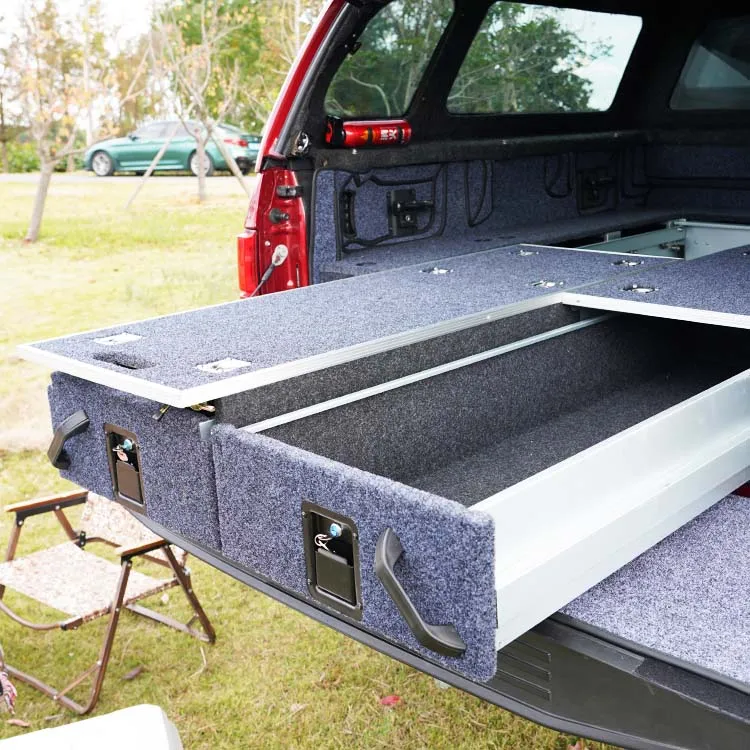 High Quality 4x4 Offroad Truck Bed Storage Drawer System Car Drawer ...