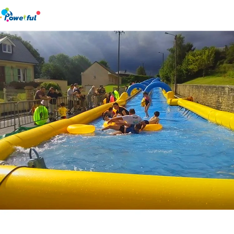 Summer inflatable slip n slide for adult inflatable water slide the city