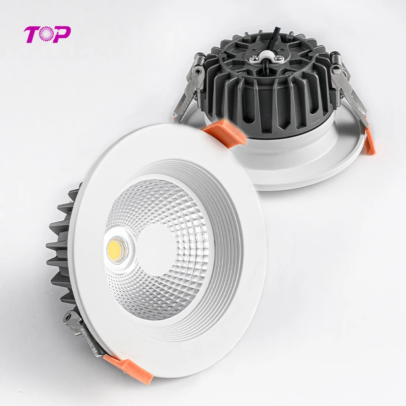 Hot sales cob recessed ceiling led downlight 3w 5w 7w 12w 15w led spotlight anti glare led down light