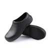 Wholesale Waterproof Non-Slip Lightweight Oil Resistant EVA Black Restaurant Shoes