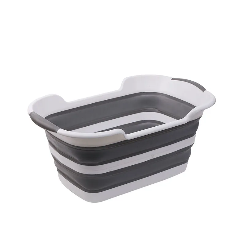 collapsible washing basket