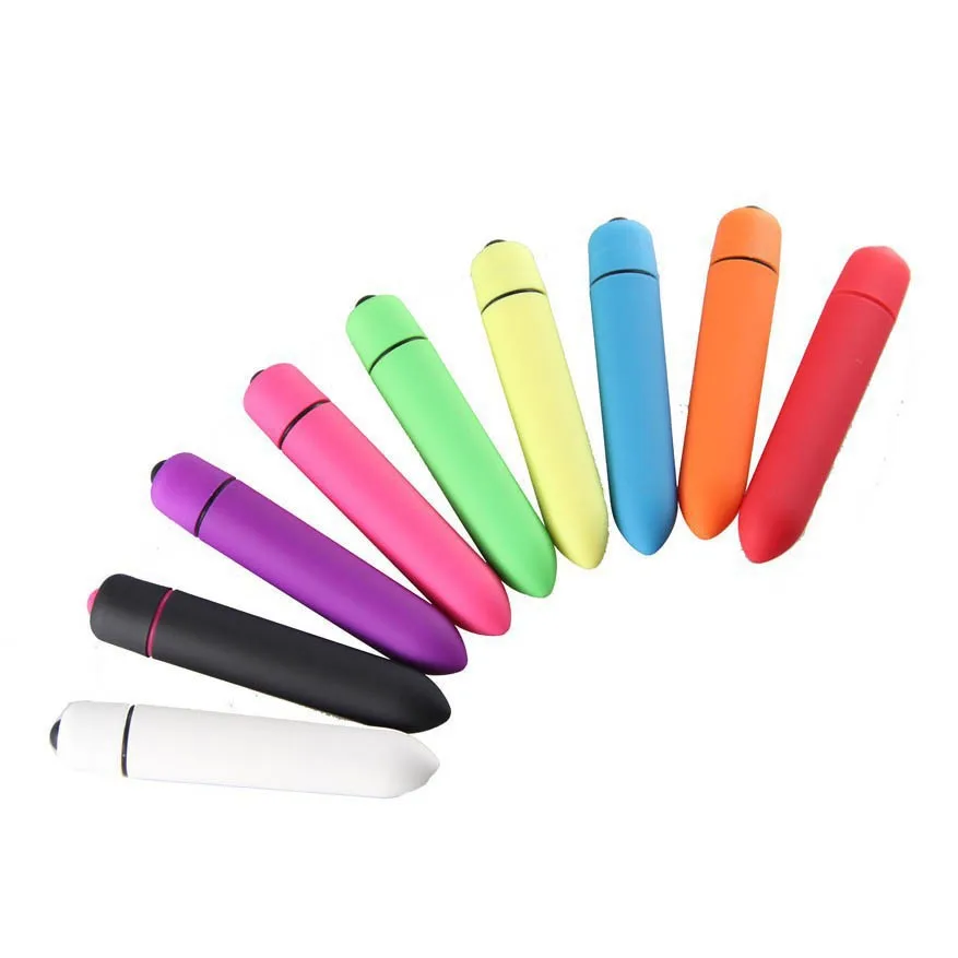 Wholesale 10-Speed Mini Bullet Vibrator for Women 14 Colors Adult Sex Products Juguete Sexuale Dildo with Vibration
