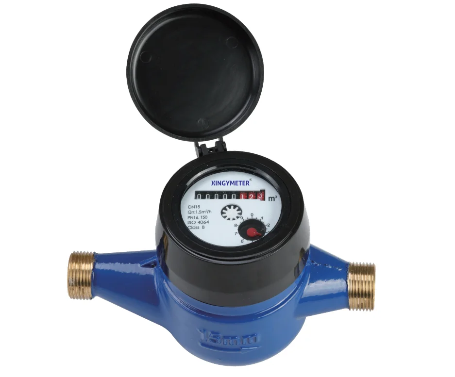 DN15 OEM Mini Multi-jet Dry Type Vane Wheel Water Meter| Alibaba.com