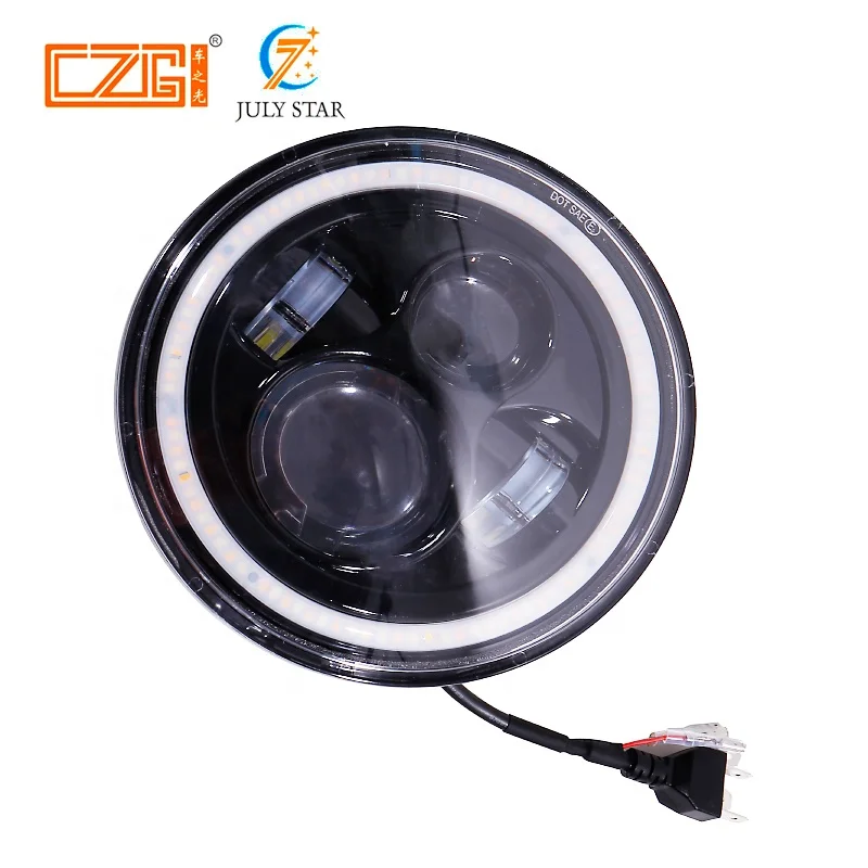 Led фара h4. Линзованные фары 7 дюймов. фара диодная 12 вольт. светодиодная фара 12в 40вт. фара диодная 24 вольта.