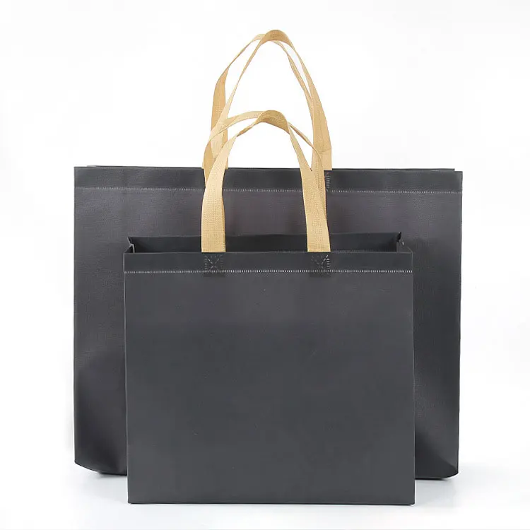 Wholesale high quality custom logo printed colorful tote shopping non woven bag