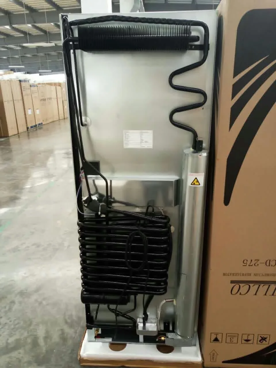 Xcd275 Electric 220v Lpg Butane Gas Absorption Refrigerator& Freezer