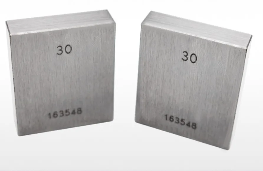 Slip Gauge Block Tungsten Gauge Block Set 32pcs 38pcs 47pcs 83pcs 87pcs