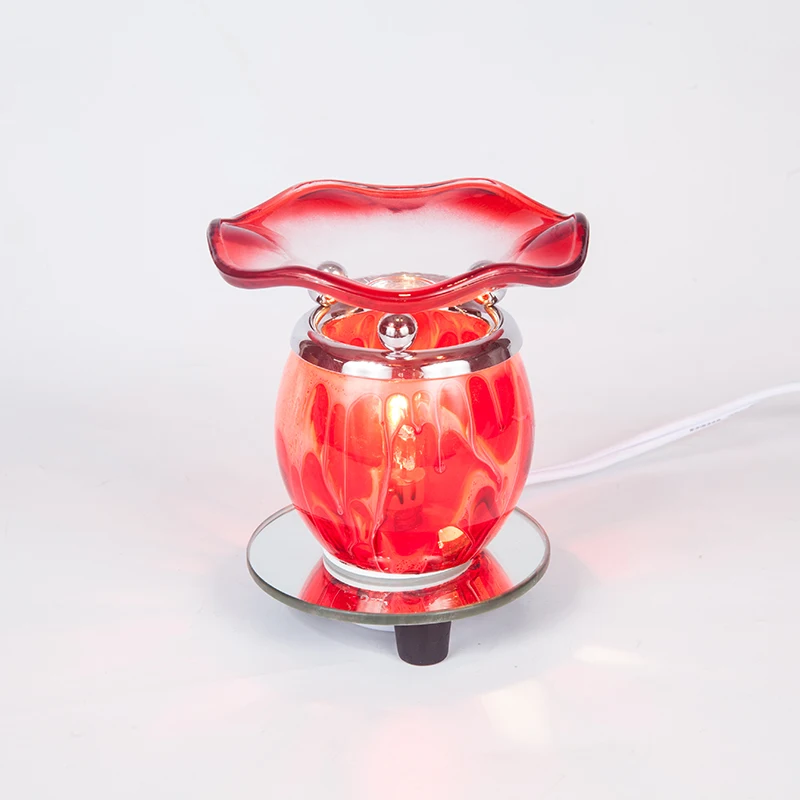 Sell Well Electric Incense Burner Fluid Glass Oil Warmer Fragrance Lamp