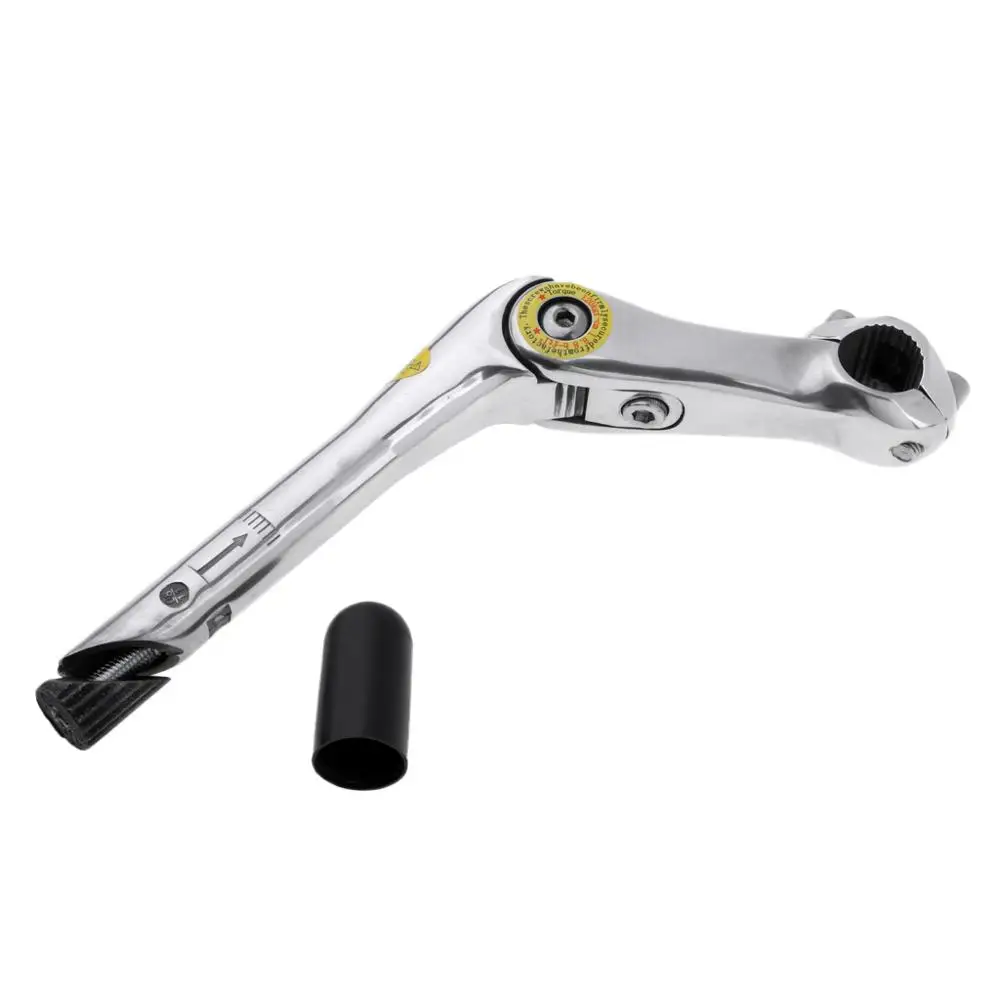 Adjustable Angle Bicycle 25.4mm Handlebar Stem Riser Aluminum Alloy Front Fork Stem Adapter 25.4/22.2mm 180mm Bike Accessories