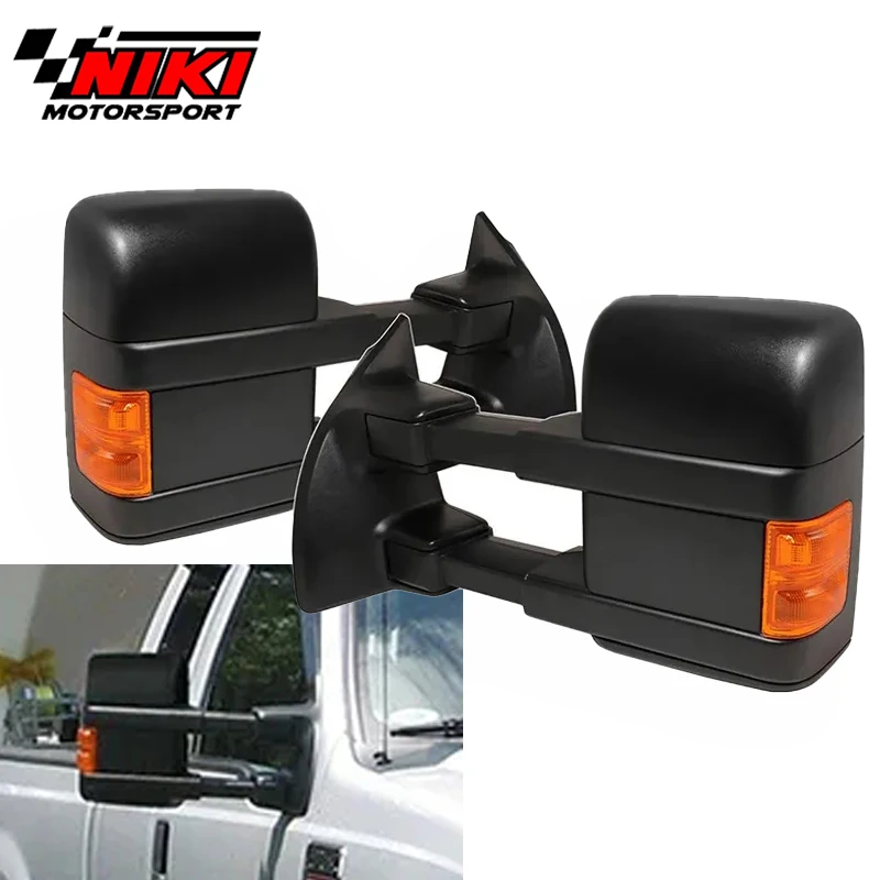 Car Side Mirror For Ford 0816 F250 F350 F450 F550 Auto Telescopic