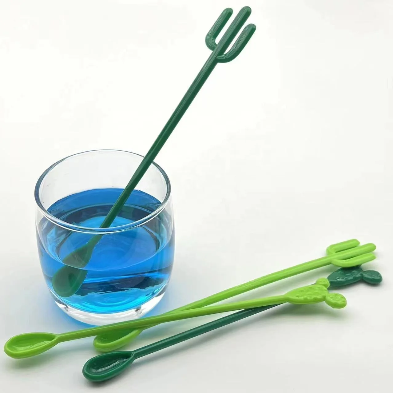 Gin / Cocktail Glass Swizzle Sticks Stirrers. Dinner Drink BBQ Party