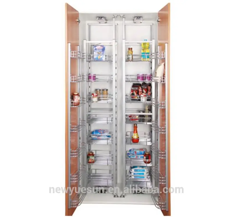 Kitchen Cabinet Soft Closed 400mm Wide Pull Out Tall Larder Pantry Organizer Pantry Units Buy Tall Unit In Kitchen Kitchen Cabinets Wall Units Stainless Steel Kitchen Units Product On Alibaba Com