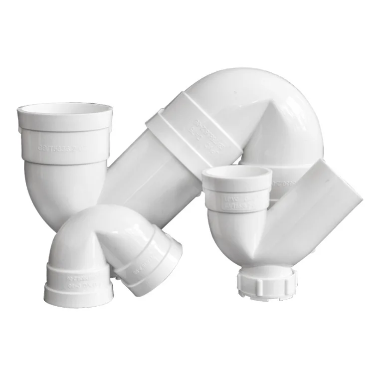 Upvc/pvc Pipe Drainage Fittings 100mm Pvc Pipe Fittings Ptype Trap