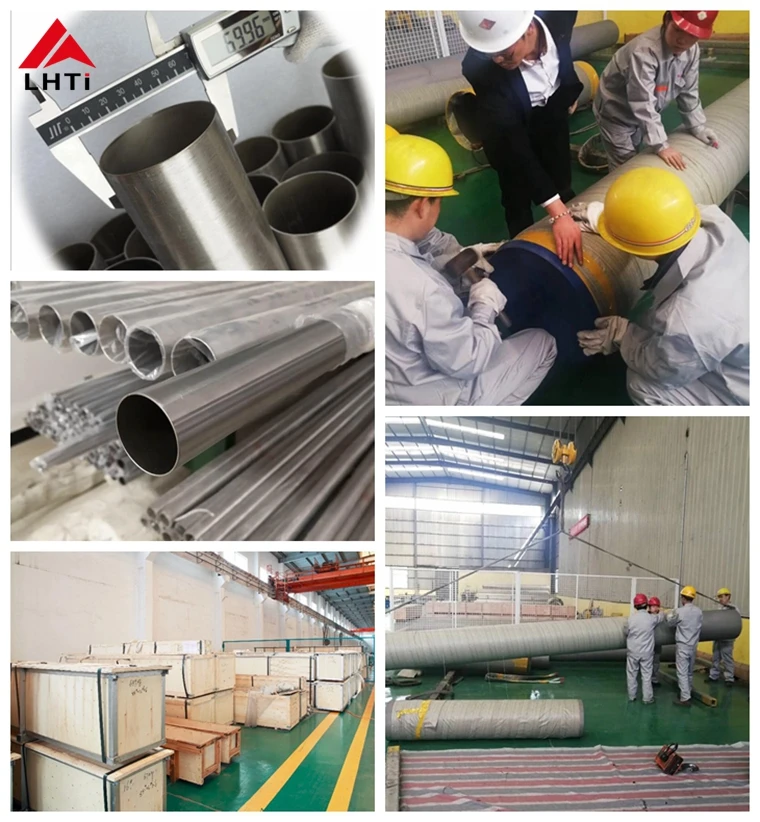 Hot sale 50mm thickness 1mm Titanium tube seamless titanium exhaust pipe price