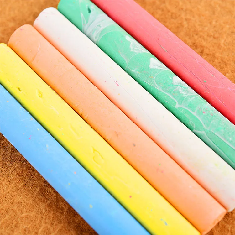 Wholesale Custom Colour Chalk School Chalk Stationery Water Soluble