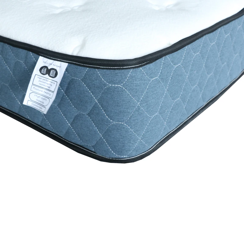 22cm tencel pocket bed spring mattress single bed