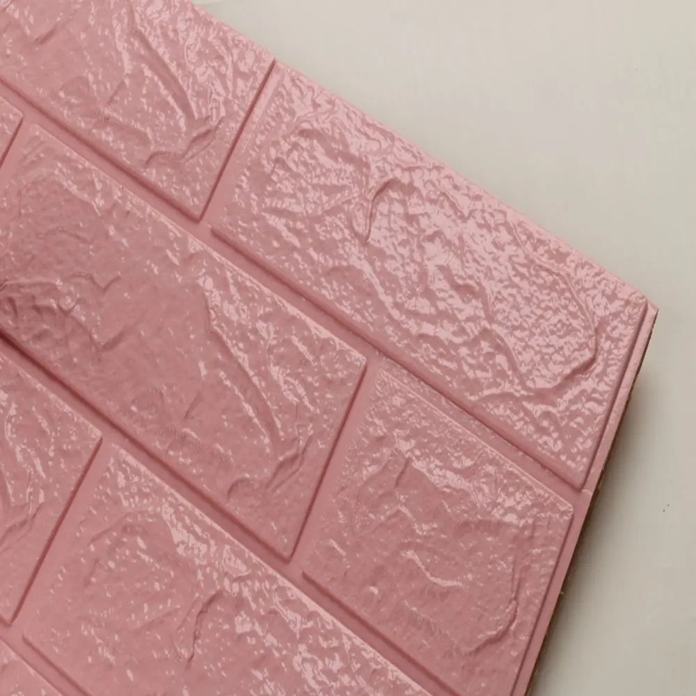 70cm *77cm Self Adhesive Brick Wallpaper 3d Wall Panels Brick Wallpaper