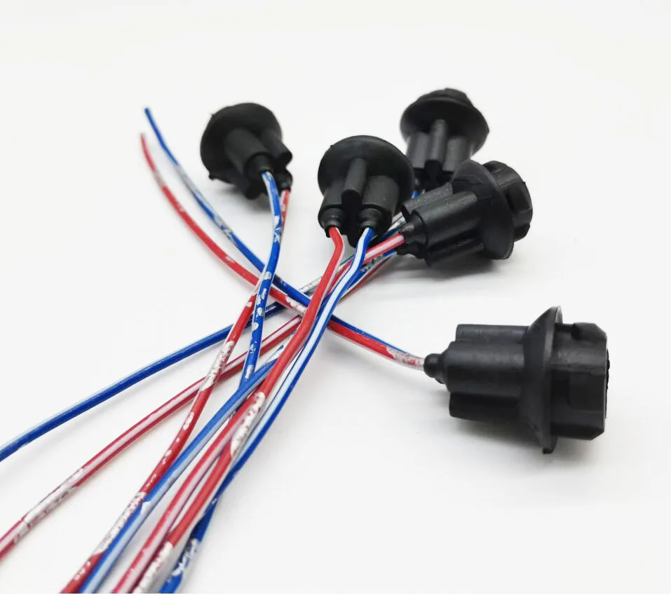 8 Spine T10 W5W Per LED Auto - Connettori Cablati, 12-24V, Plug And Play