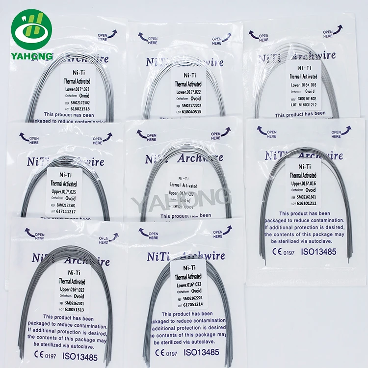 Dental Product Health Material Thermal Active Niti Archwires