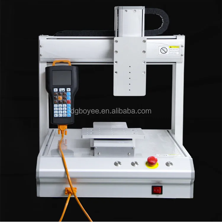 Automatic Soldering Paste /resin And Hardener Dispenser Xyz Three Axis Table Cnc Glue Dispenser