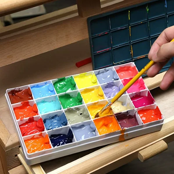 Eco Friendly Art Supplies Empty Palette Box,24 Airtight Deep Well Watercolor Palette Box - Buy Eco Friendly Art Supplies,Empty Palette,Watercolor Palette Box Product On Alibaba.com