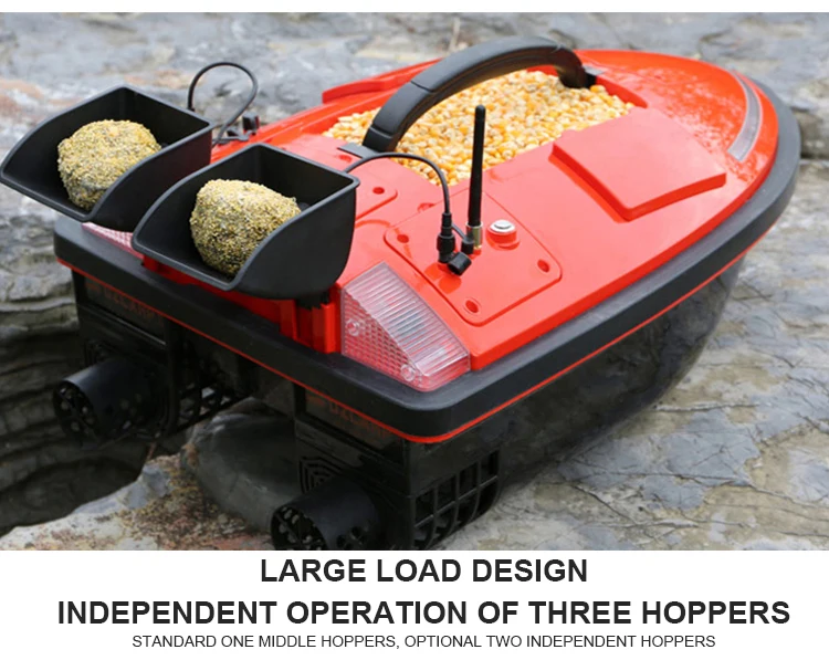 China Wholesale Smart Remote Control Wireless 500m Load Fish Finder Rc Fishing Bait Boats Buy