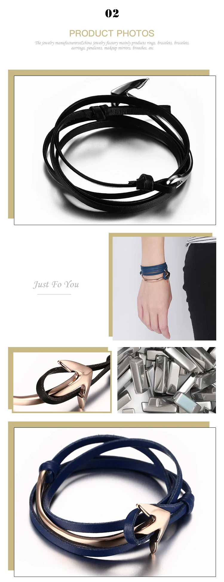 Keke Jewelry sterling silver rope bracelet for business for men-6