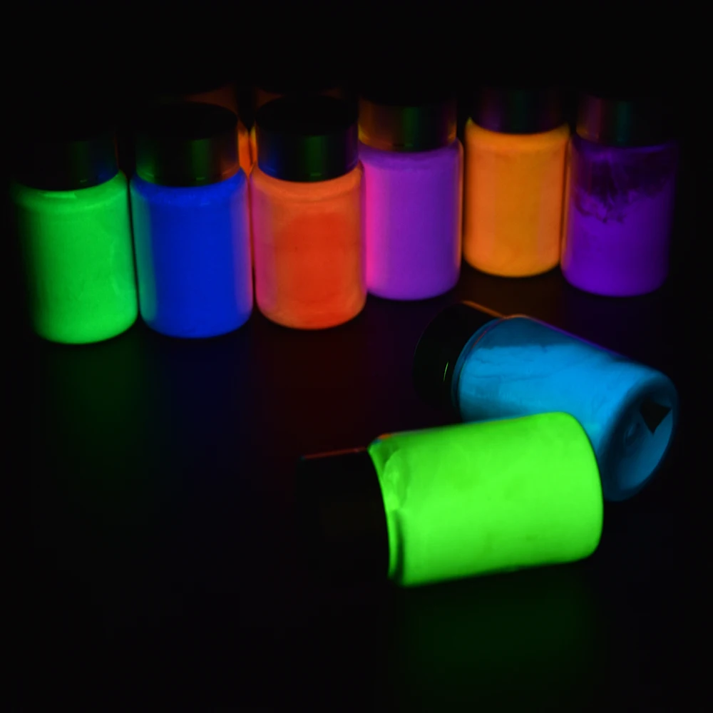 Long Glowing Time Glow In The Dark Luminous Powder With High Quality