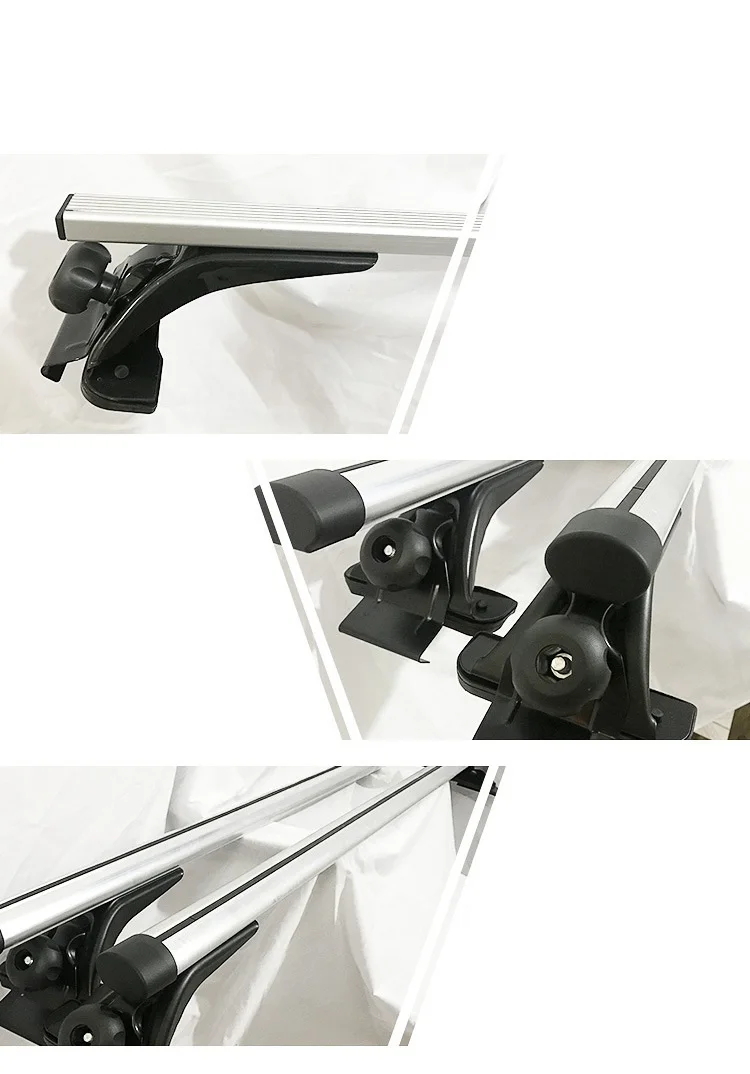 Universal Roof Rack With Lock Aluminum Alloy Luggage Frame Car