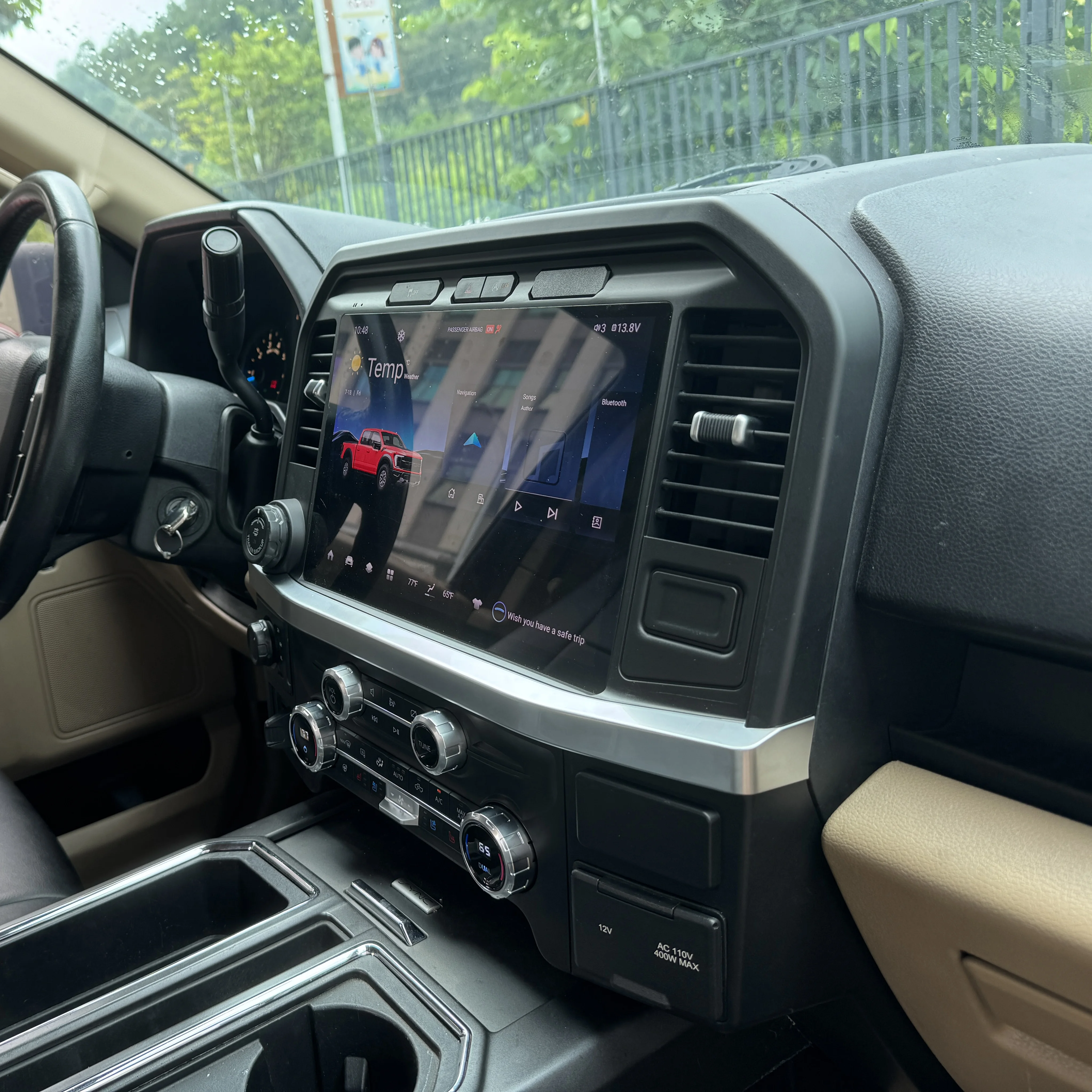 For Ford Raptor F150 F250 F350 F450 F650 2015-2020 Wireless Carplay ...