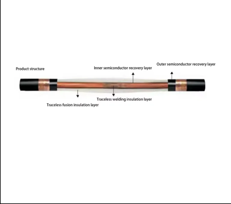 High Standard 15kv Fusion Type Cable Middle Connector Outdoor VRJJ Cable Fusion Splice Head factory